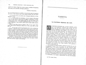 Emilio Galli. La iscrizione olgiatese del 1127 (con tavola)