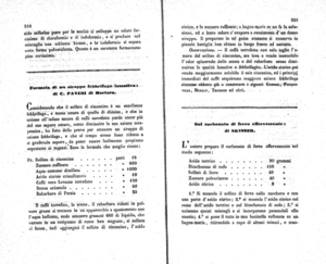 Formola di un siroppo febbrifugo lassativo: di C. Pavesi
