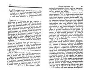 Annali Musulmani, di G. B. Rampoldi. Volume I