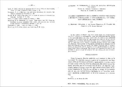 Validity and extension of the species eimeria perforans (Leuckart, 1879) Sluiter and Swellengreibel, 1912 intestinal parasite of the rabbit