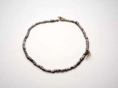 Necklace of 109 alluminium beads