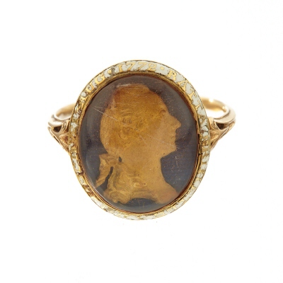 Ring, en av Gustav III:s revolutionsringar 1772.