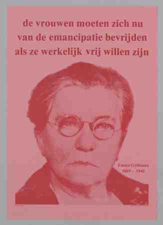 Poster with quote of Emma Goldman