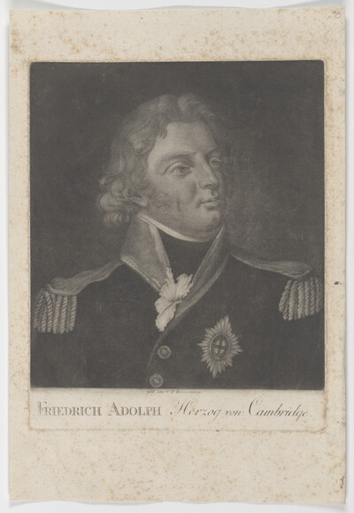 Portrait of the Friedrich Adolph Duke of Cambridge