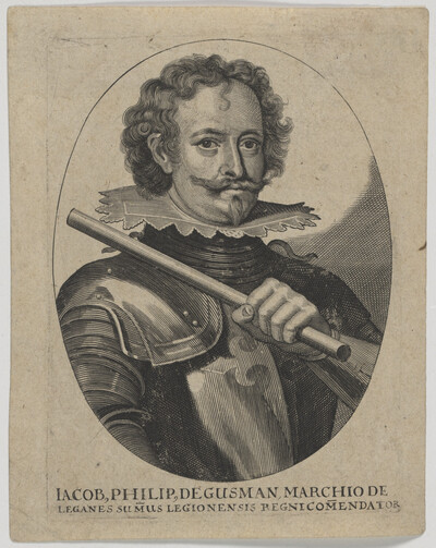Bildnis des Iacobus Philipus de Gusman de Leganes