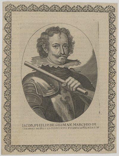 Portrait of Iacobus Philipus de Gusman de Leganes