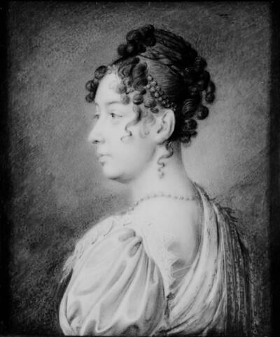 Portrait of Countess Johanne Caroline Wilhelmine Bille-Brahe, née Falbe