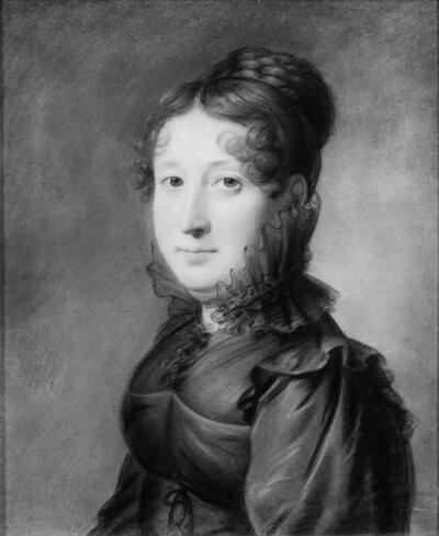 Portræt af fru Toxwerd f. Lorentzen