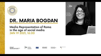 Media Representation of Roma in the age of social media by Dr. Maria Bogdan