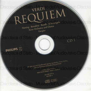 Requiem / Giuseppe Verdi ; Kirov Orchestra and Chorus, Mariinsky