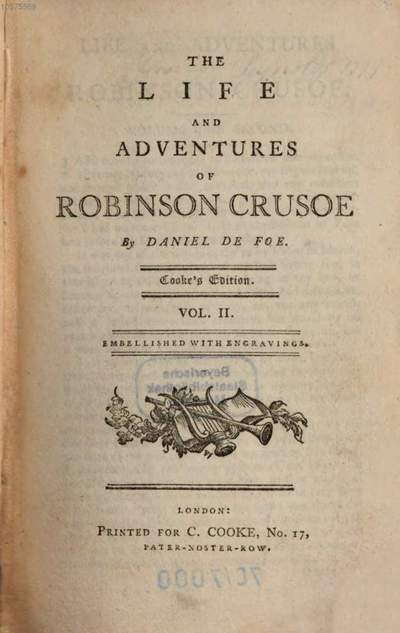 The Life And Adventures Of Robinson Crusoe. 2 | Europeana