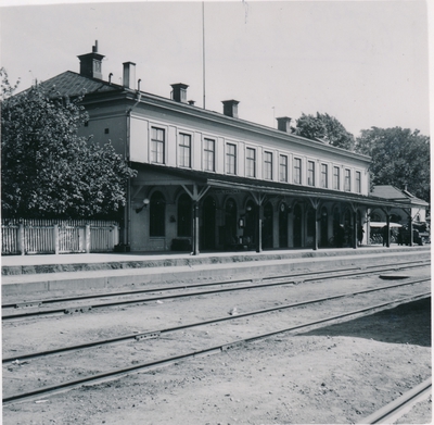 Karlskrona - Växjö Järnväg öppnades För Allmän Trafik 1874. Samma år ...