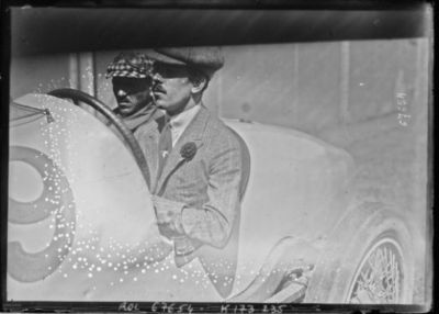 #pha.033675 Photo ANDRÉ DUBONNET BUGATTI GRAND PRIX UMF ALSACE STRASBOURG 1926 