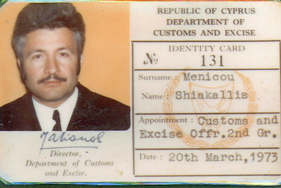 1960 nasa id card