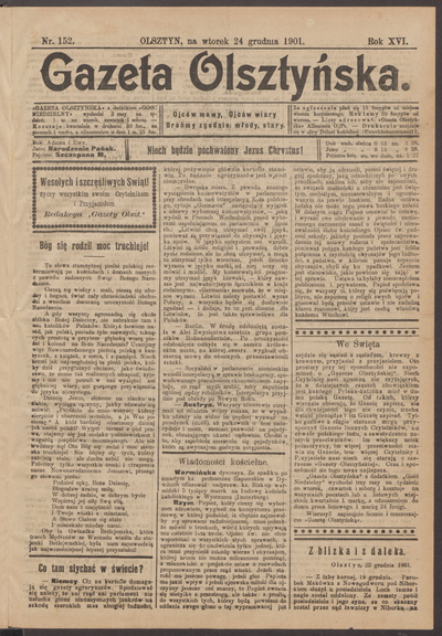 Gazeta Olsztyńska 1901 Nr 152 Europeana 7109