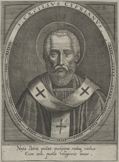 Bildnis des S. Caecilius Cyprianus | Europeana