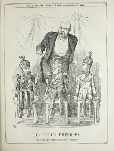 The three emperors; or, the ventriloquist of Varzin! | Europeana