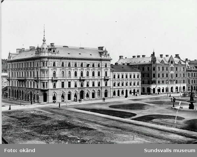 Fr V Kihlmanska Huset, Storgatan 22, Som Inrymde Handelsbankens Kontor ...