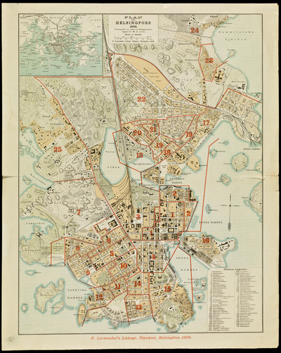 Suomen sota. Kartta Turun saaristosta 1808 | Europeana