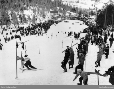 SM i slalom, Södra berget. | Europeana