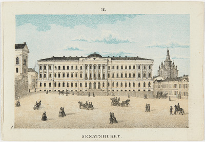 Senaatintalo (nyk. Valtioneuvoston linna) - Senatshuset | Europeana