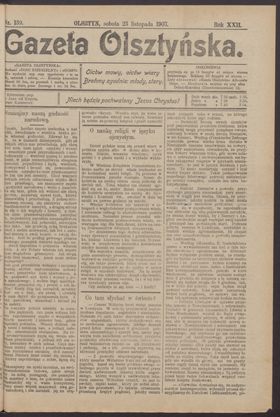 Gazeta Olsztyńska 1907 Nr 139 Europeana 0824