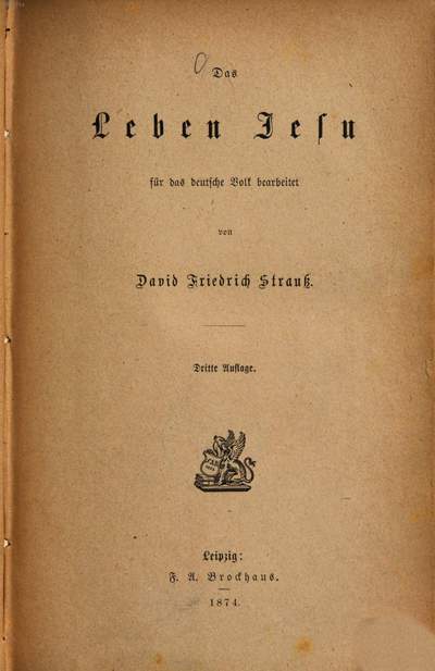 Das Leben Jesu :für das deutsche Volk bearbeitet | Europeana