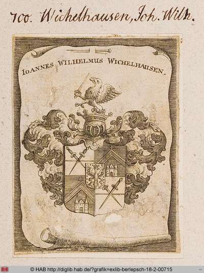 Wappen des Johann Wilhelm Wichelhausen | Europeana