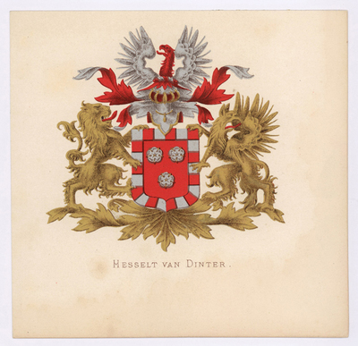 Wapen Van De Familie Hesselt Van Dinter Europeana