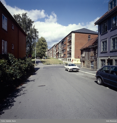 Øvre gate mot Nordre gate. | Europeana