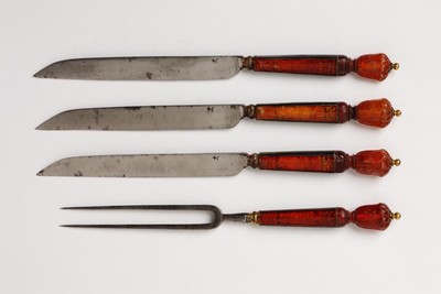 Amber German Knife Set