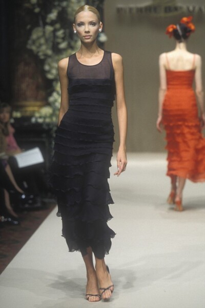 the original supermodels — Pierre Balmain - Fall 1997 Couture