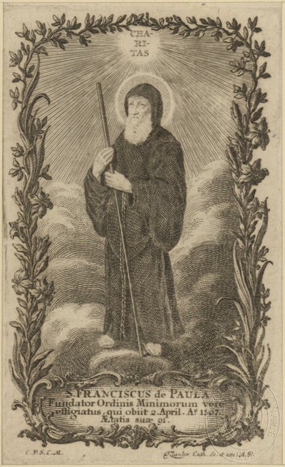 Sv. František z Pauly - S. Franciscus de Paula | Europeana
