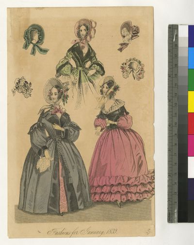 Fashion, January 1839. | Europeana