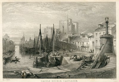 Engraving of Castle Rushen by W. Miller after W. L. Leitch | Europeana